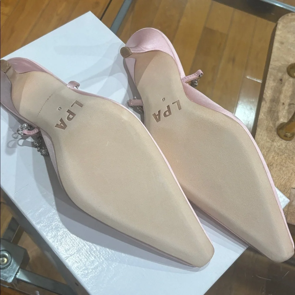 LPA Pearl Ankle Strap in Light Pink, Size: 8 - Picture 13 of 13